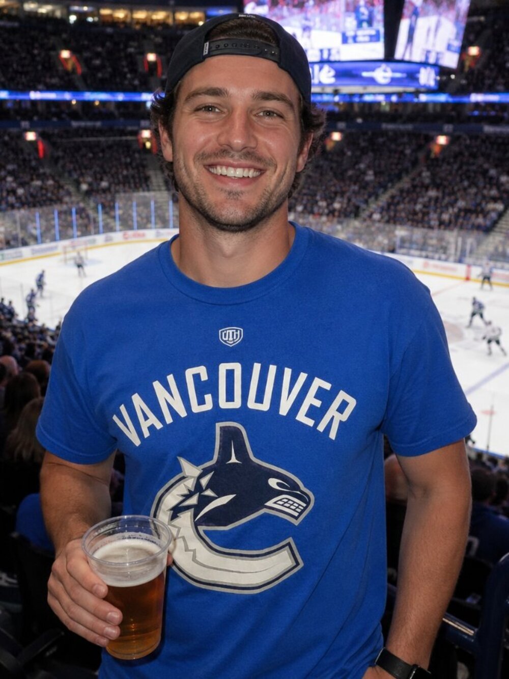 Vancouver Canucks TShirt (LARGE)